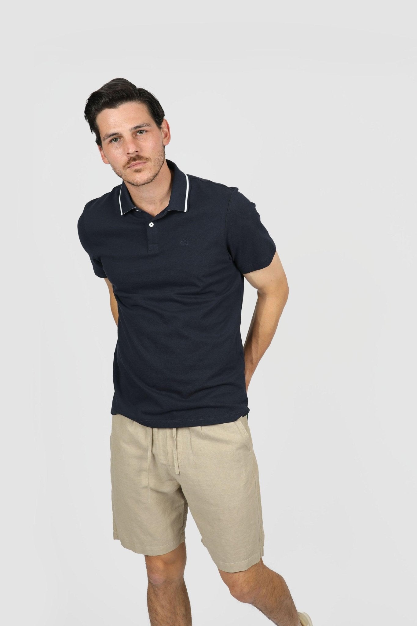 JHK62 Button Pique Shirt - Harrys for Menswear