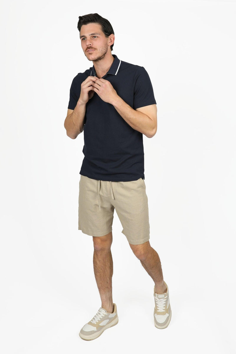 JHK62 Button Pique Shirt - Harrys for Menswear