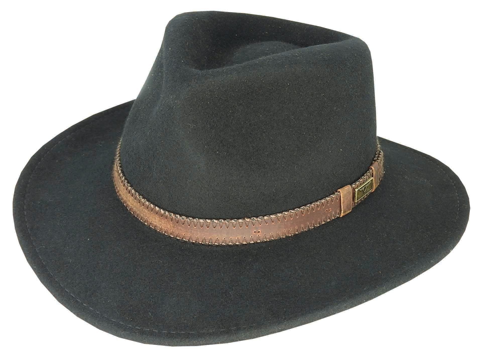 Buck Flinders Wool Felt Outback - 21894 - Harrys for Menswear