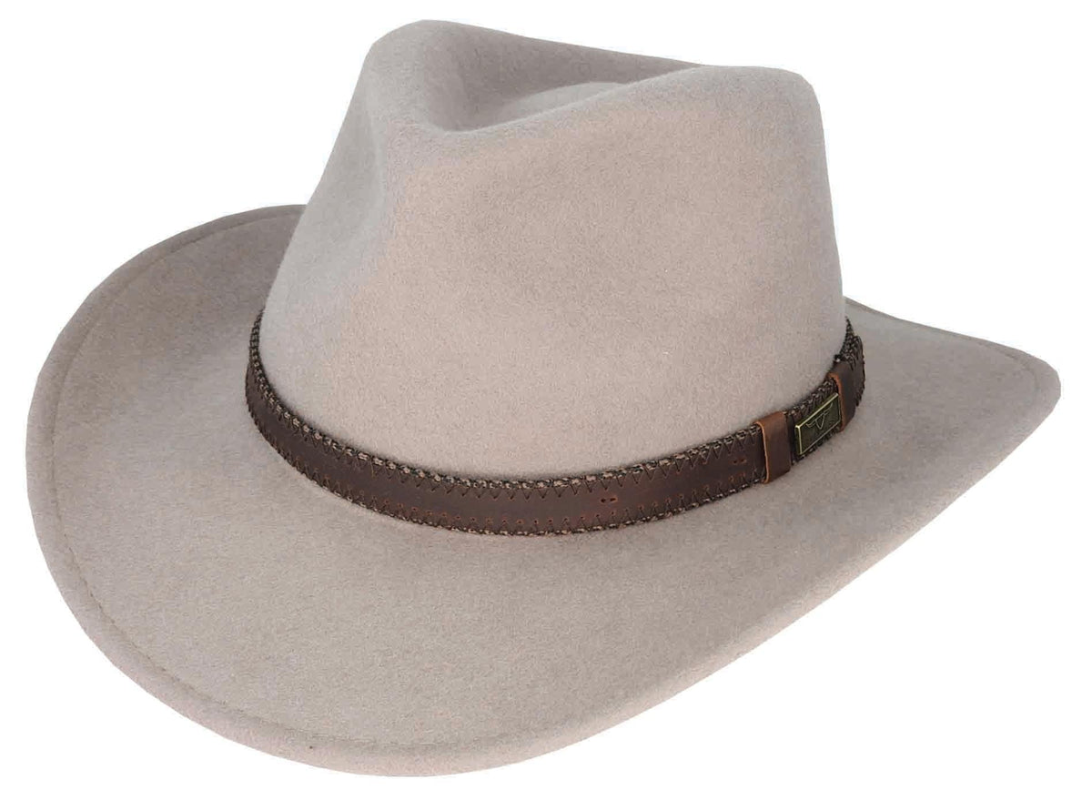 Buck Flinders Wool Felt Outback - 21894 - Harrys for Menswear