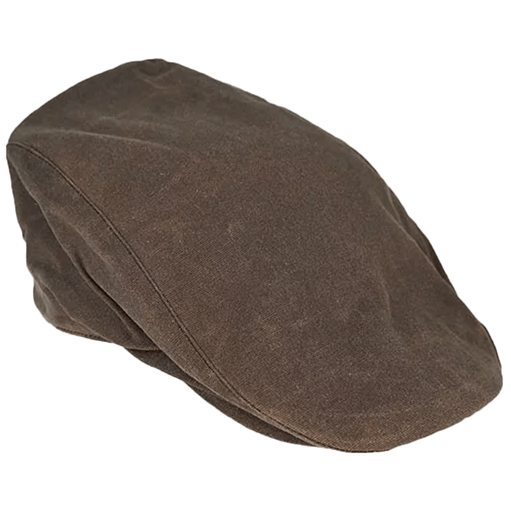 Archie - Waxed Cotton Ivy Cap - Harrys for Menswear