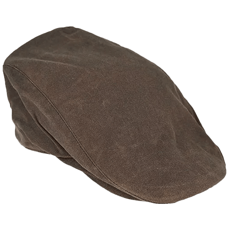 Archie - Waxed Cotton Ivy Cap - Harrys for Menswear