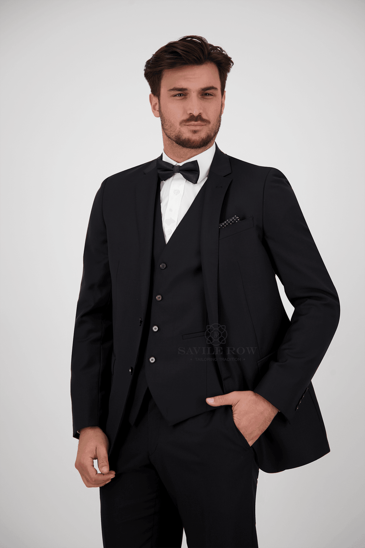 Jed Tasmanian Jacket - Black - X9 - Harrys for Menswear