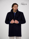 JARED REMOVABLE COLLAR COAT - Harrys for Menswear