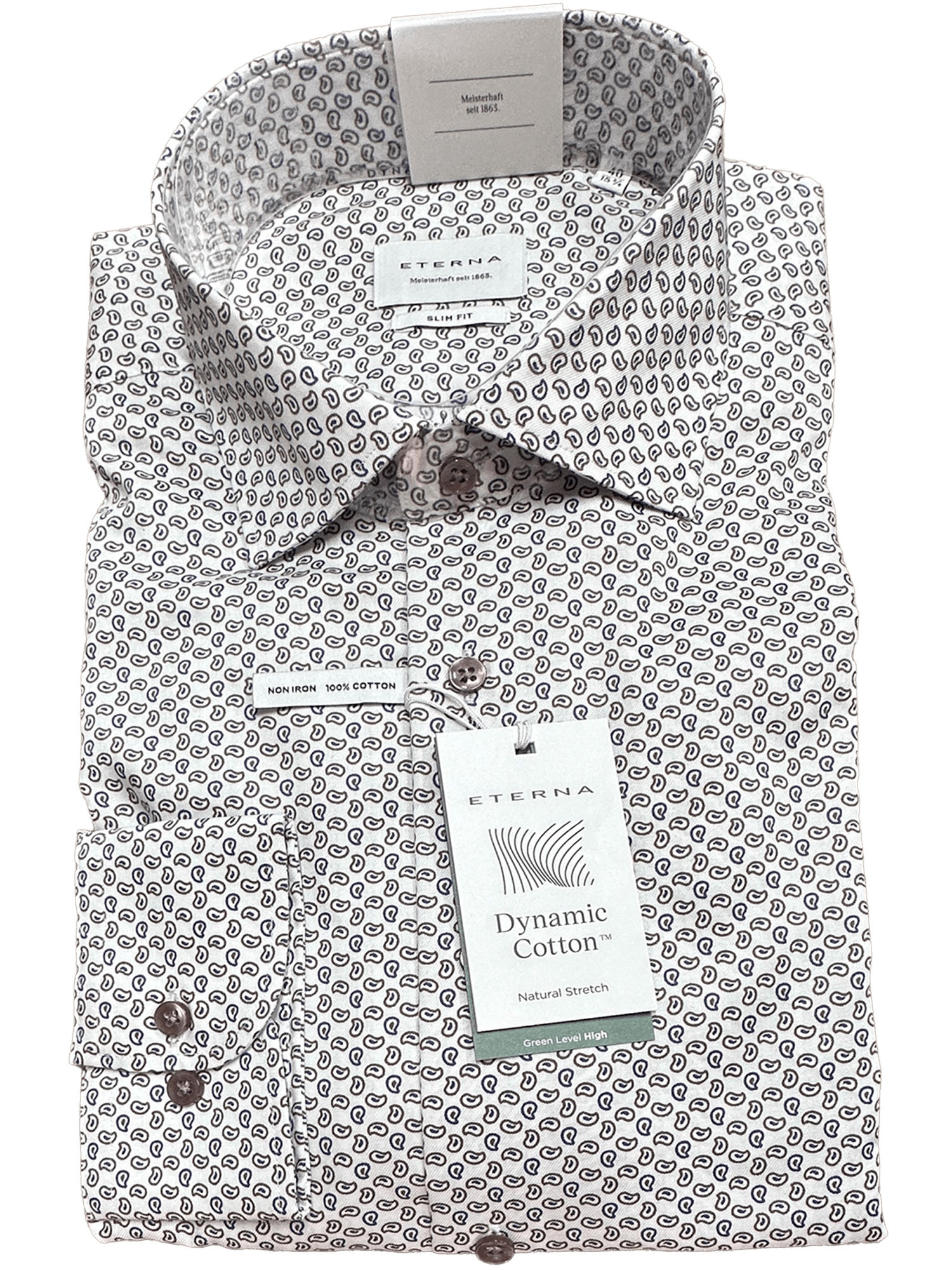 4502-25

ETERNA produces a wide range of high quality non-iron shirts . The extensive range includes: Comfort Fit , Modern Fit, Premium, Slim Fit and Super Slim Shirts. …

$179.00 AUD