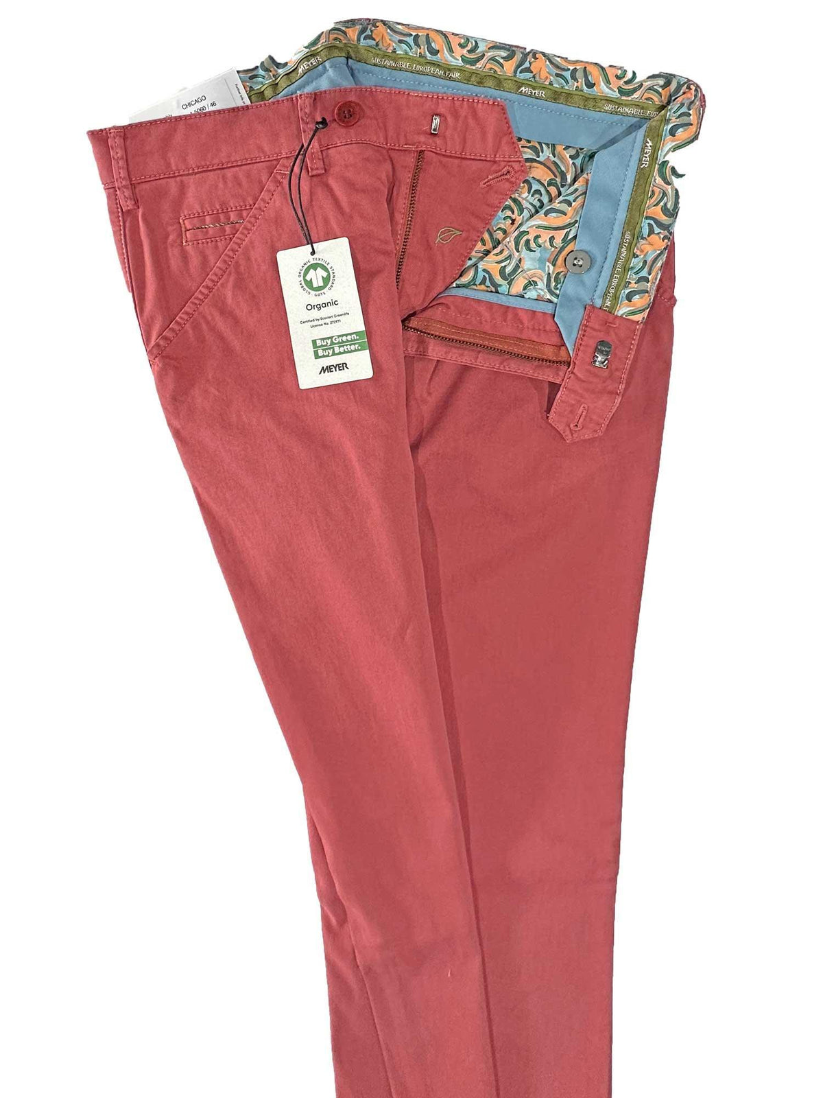 5060 - 46 Melon Chicago Pant - Harrys for Menswear