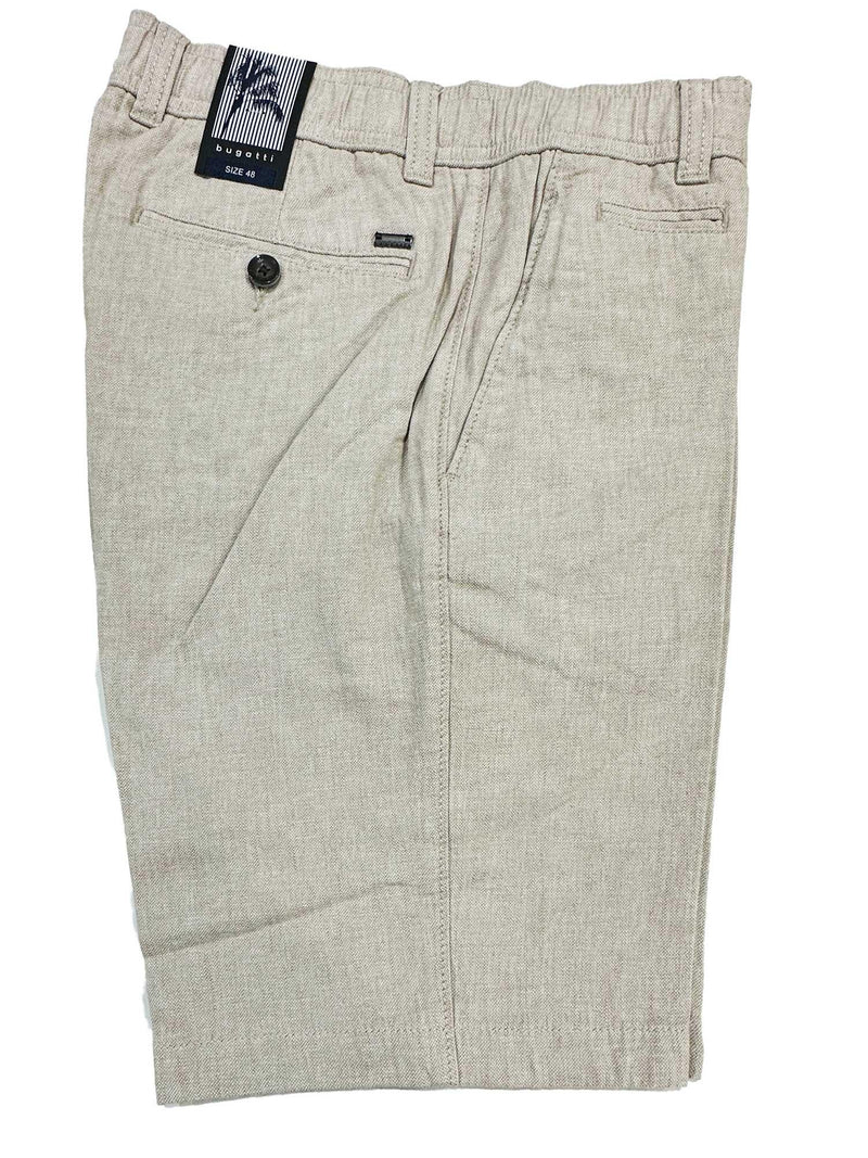 Bugatti Linen/ Cotton Short 56419A - 20 - Harrys for Menswear