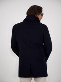 JARED REMOVABLE COLLAR COAT - Harrys for Menswear