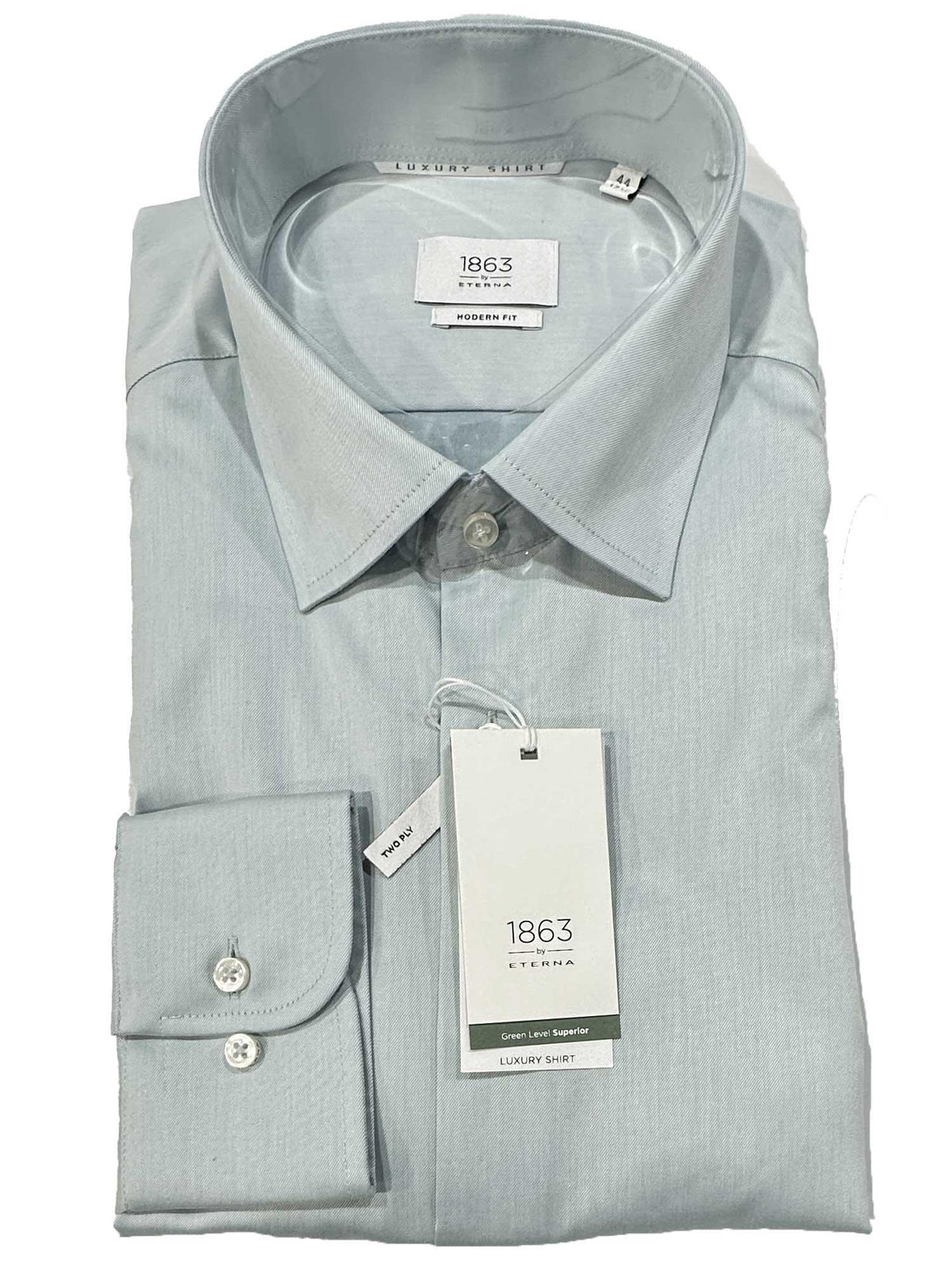 8005/42 Modern Fit - Teal - Harrys for Menswear