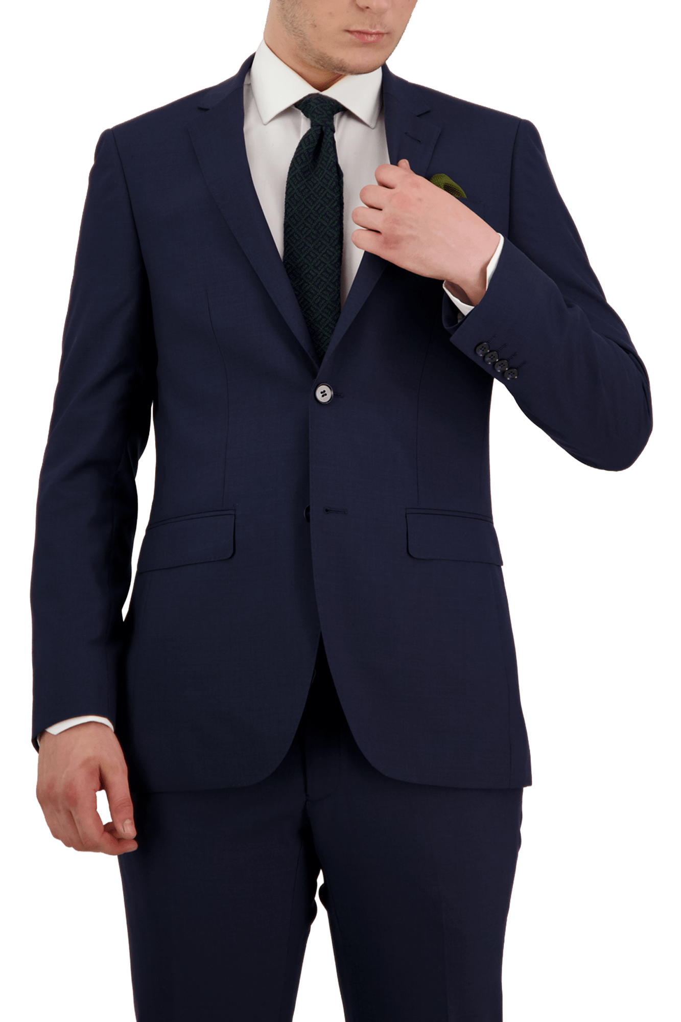 B7 - Navy Abram Jacket - Harrys for Menswear