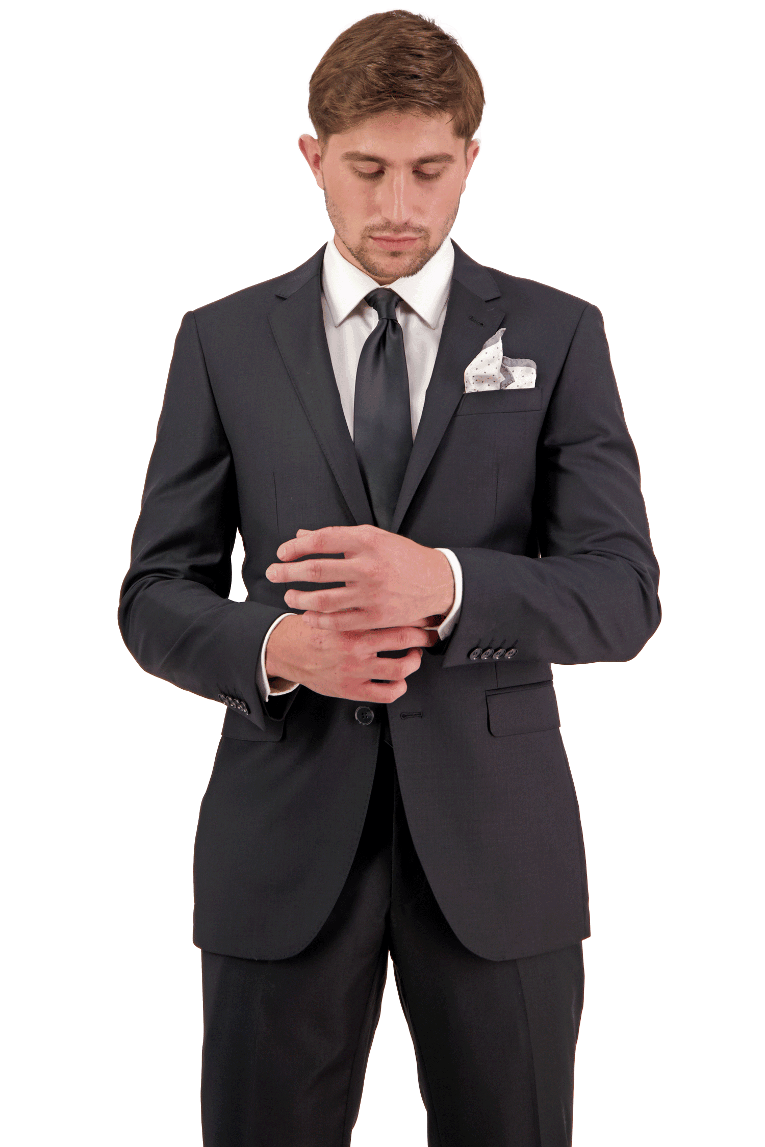 D9 - Black Abram Travel Jacket (Sold Separately) 100% Wool - Harrys for Menswear