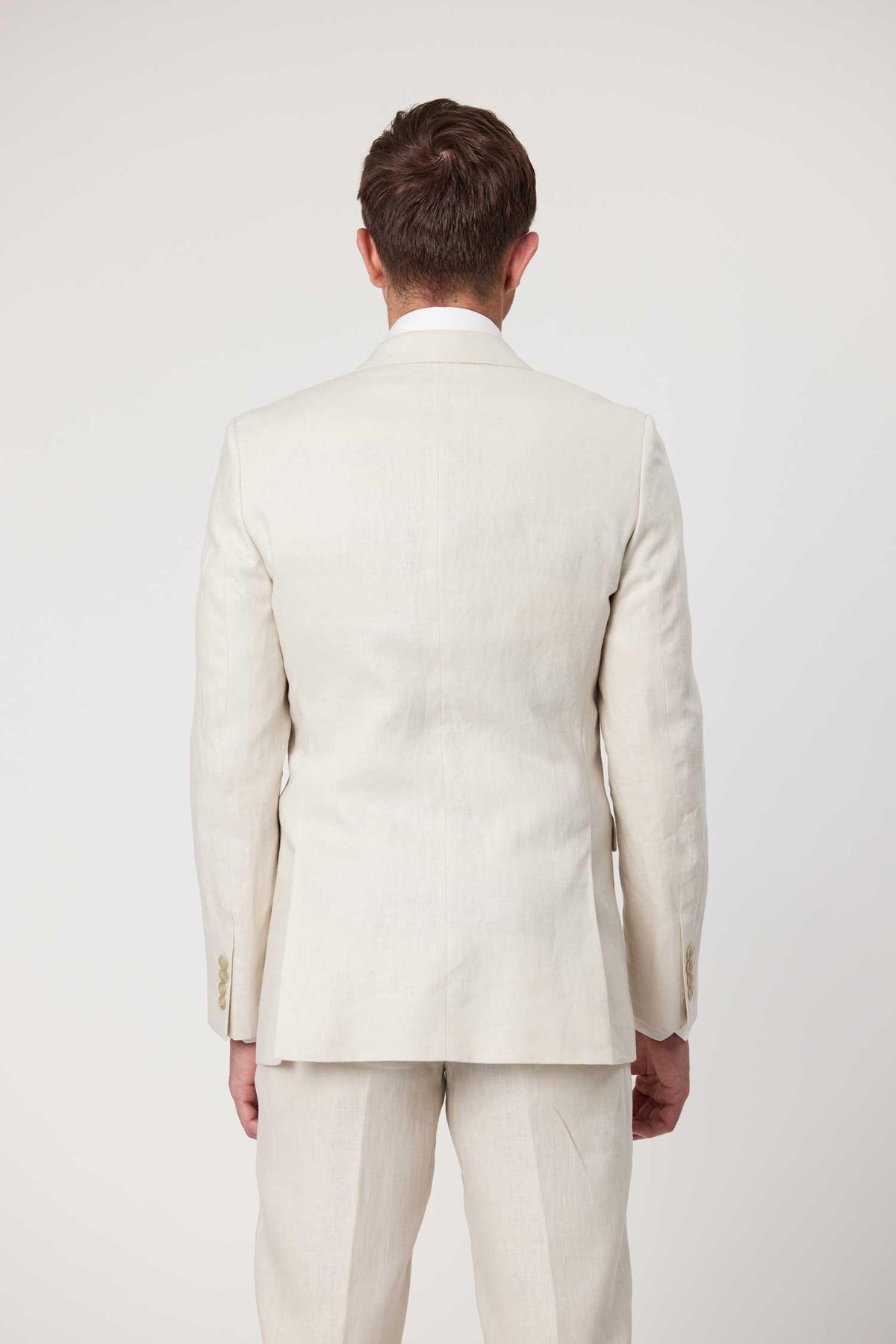 Abram Ecru - SL1 - Linen Jacket - Harrys for Menswear