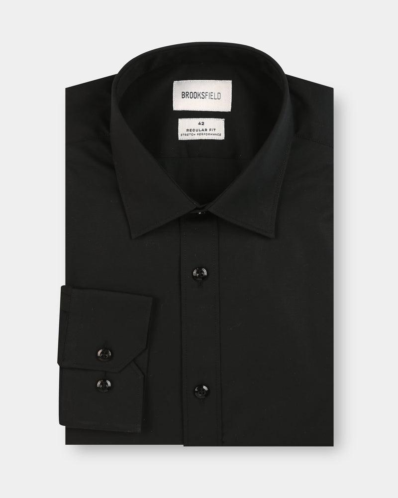 BFC19419 - Brookfield Stretch Performance Business Shirt - Harrys for Menswear