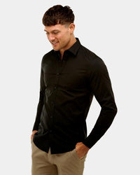 BFC19419 - Brookfield Stretch Performance Business Shirt - Harrys for Menswear