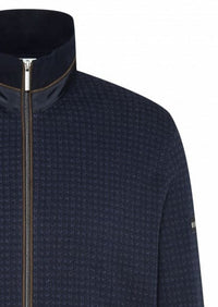 45065 - 390 Zip Front Cardigan - Harrys for Menswear