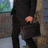 EXTRA SLIM LAPTOP BRIEF, CAMO - Harrys for Menswear