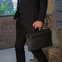 EXTRA SLIM LAPTOP BRIEF, CAMO - Harrys for Menswear