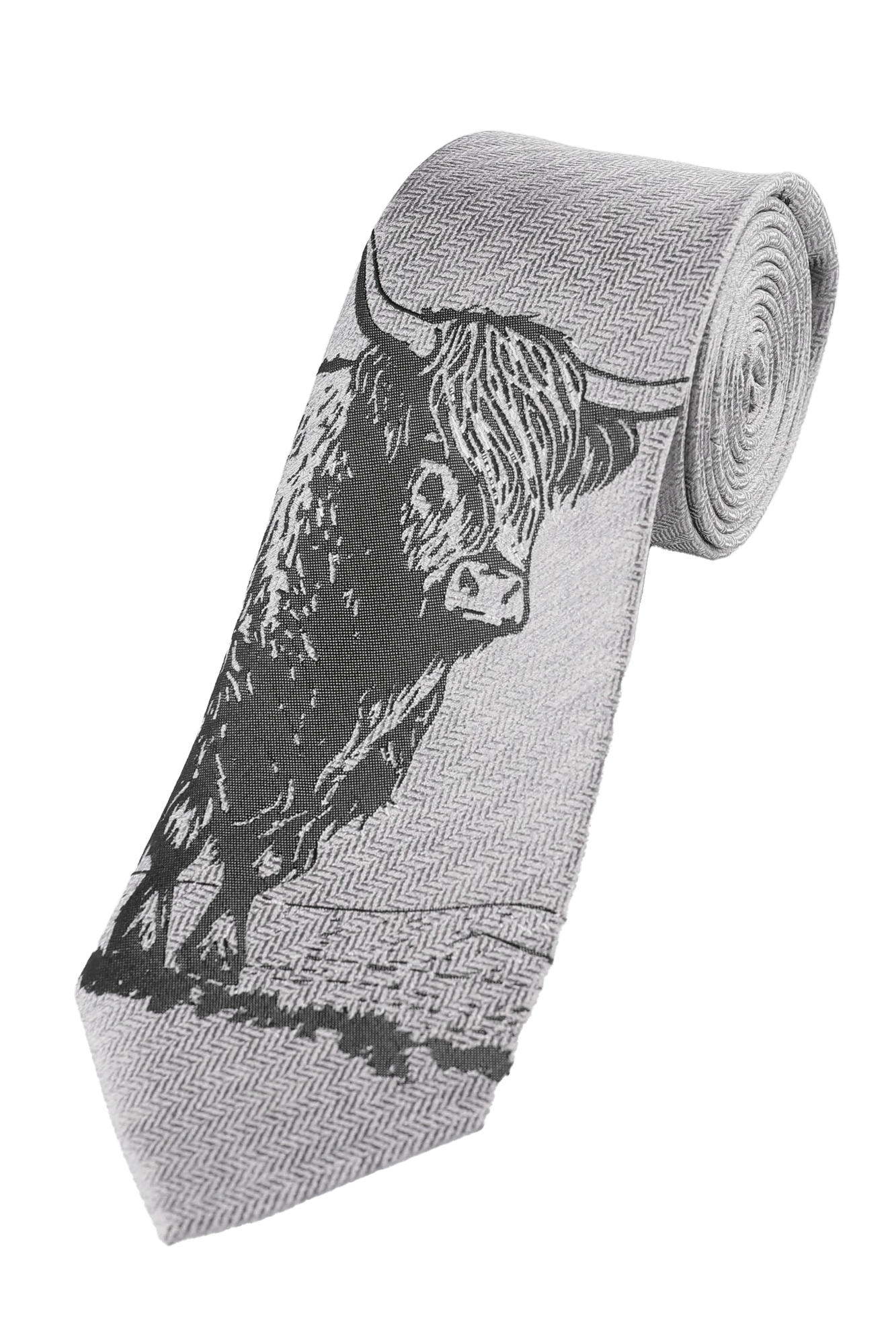 Silk Tie - Horse/Bull - Harrys for Menswear