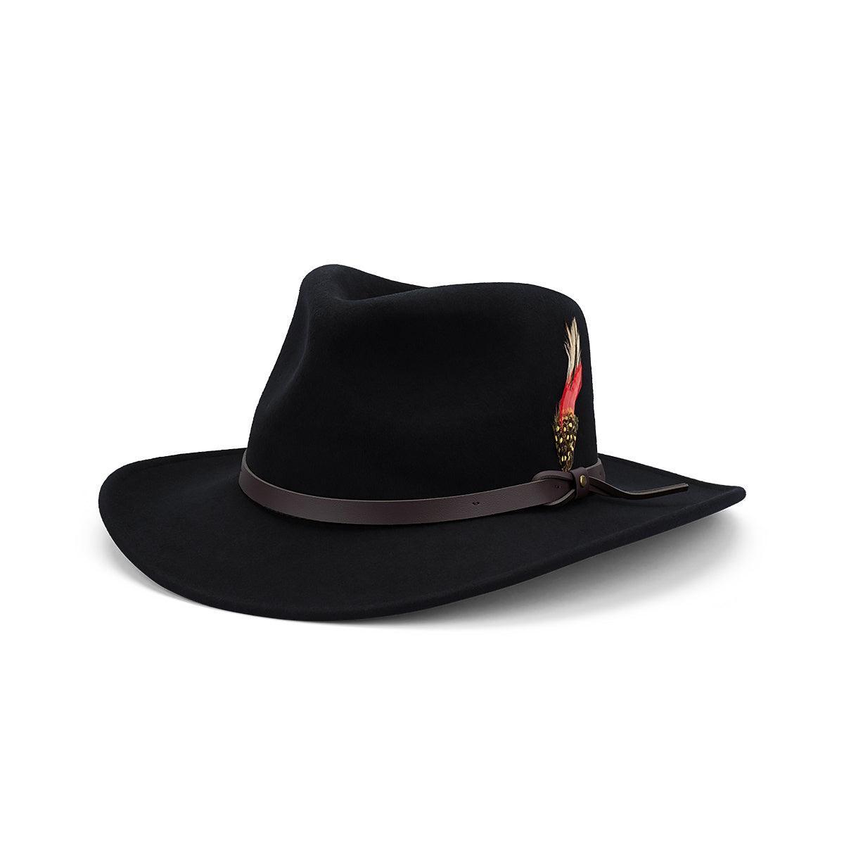 Ziggy - CRUSHABLE WATER REPELLENT AUSTRALIAN WOOL FELT OUTBACK - Harrys for Menswear