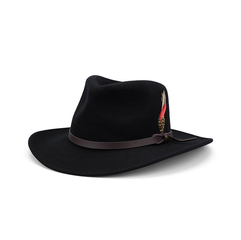 Ziggy - CRUSHABLE WATER REPELLENT AUSTRALIAN WOOL FELT OUTBACK - Harrys for Menswear