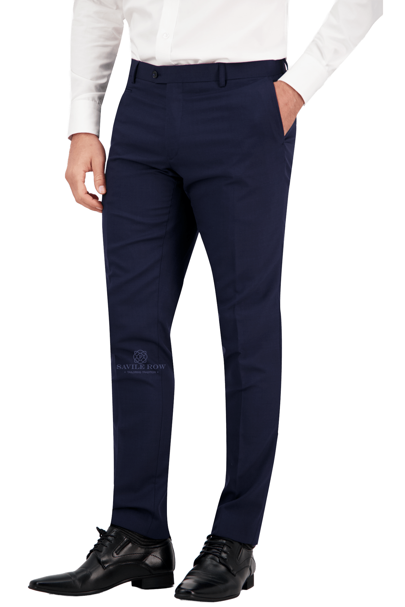 B7 - Navy Jesse Slim - Fit Pant - Harrys for Menswear