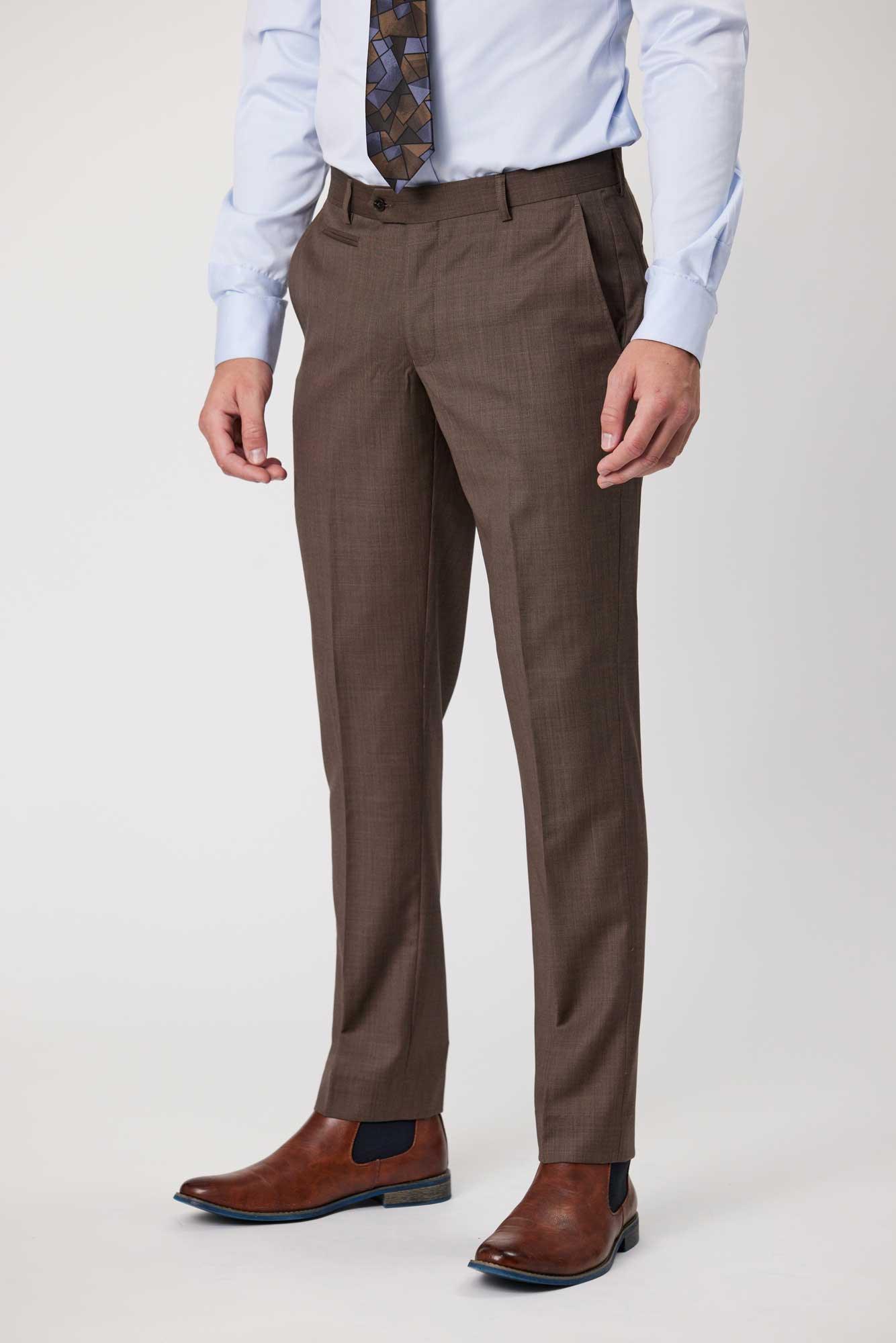 C8 - Latte - Jesse Slim Fit Trouser - Harrys for Menswear
