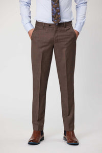 C8 - Latte - Jesse Slim Fit Trouser - Harrys for Menswear