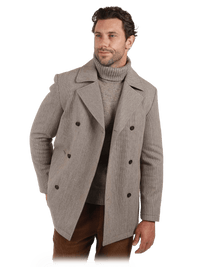JHJ131 - Padded DB Peacoat Mini - Harrys for Menswear