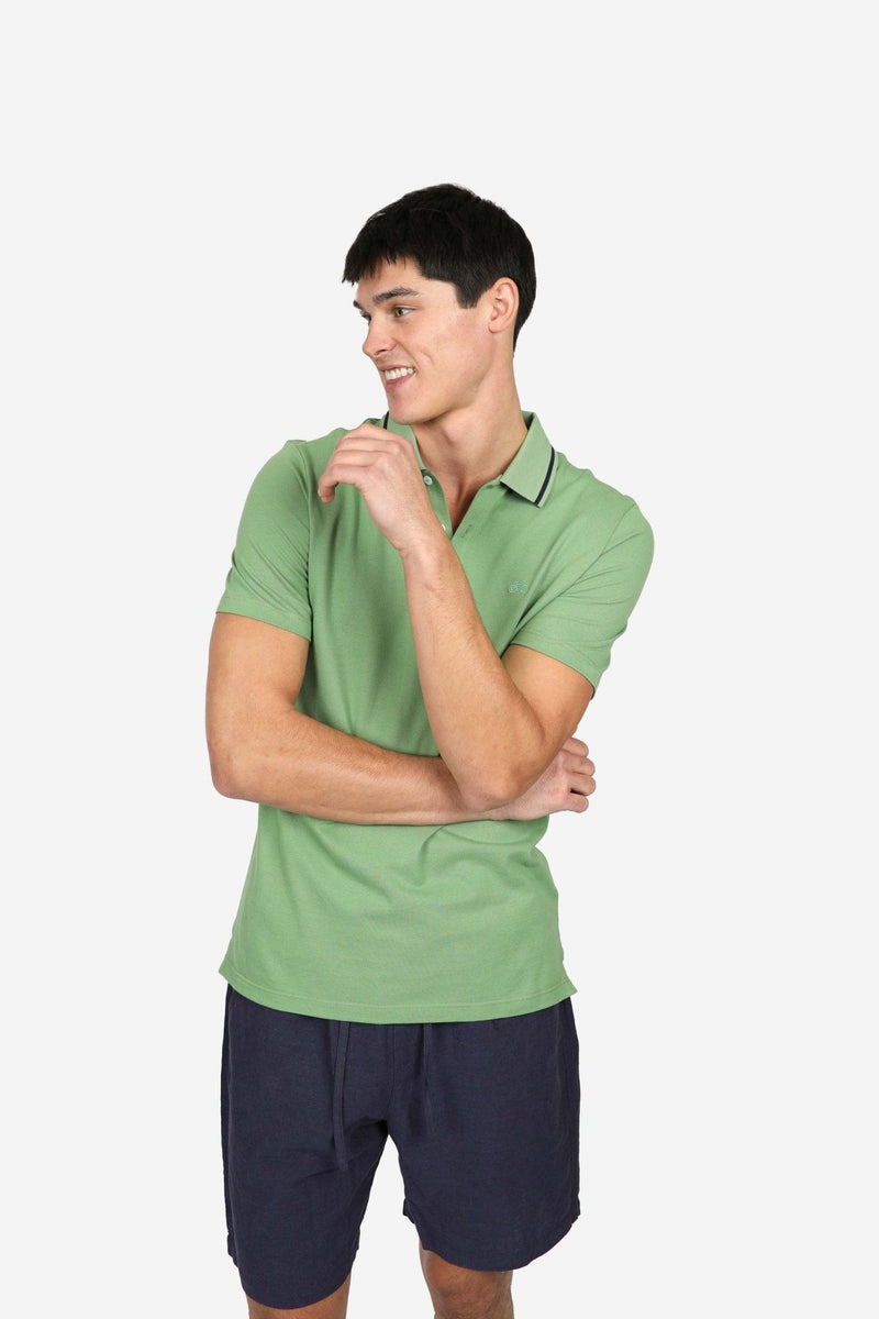 JHK62 Button Pique Shirt - Harrys for Menswear