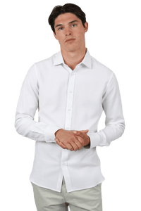Waffle Shirt L/S JHS471 - Harrys for Menswear
