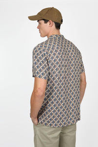 Amalfi - Cuban Collar Short Sleeve Shirt JHS570 - Harrys for Menswear