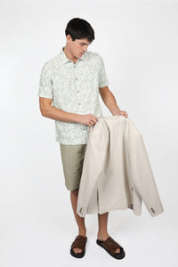 Hibiscus - Cuban Collar Short Sleeve Shirt JHS575 - Harrys for Menswear