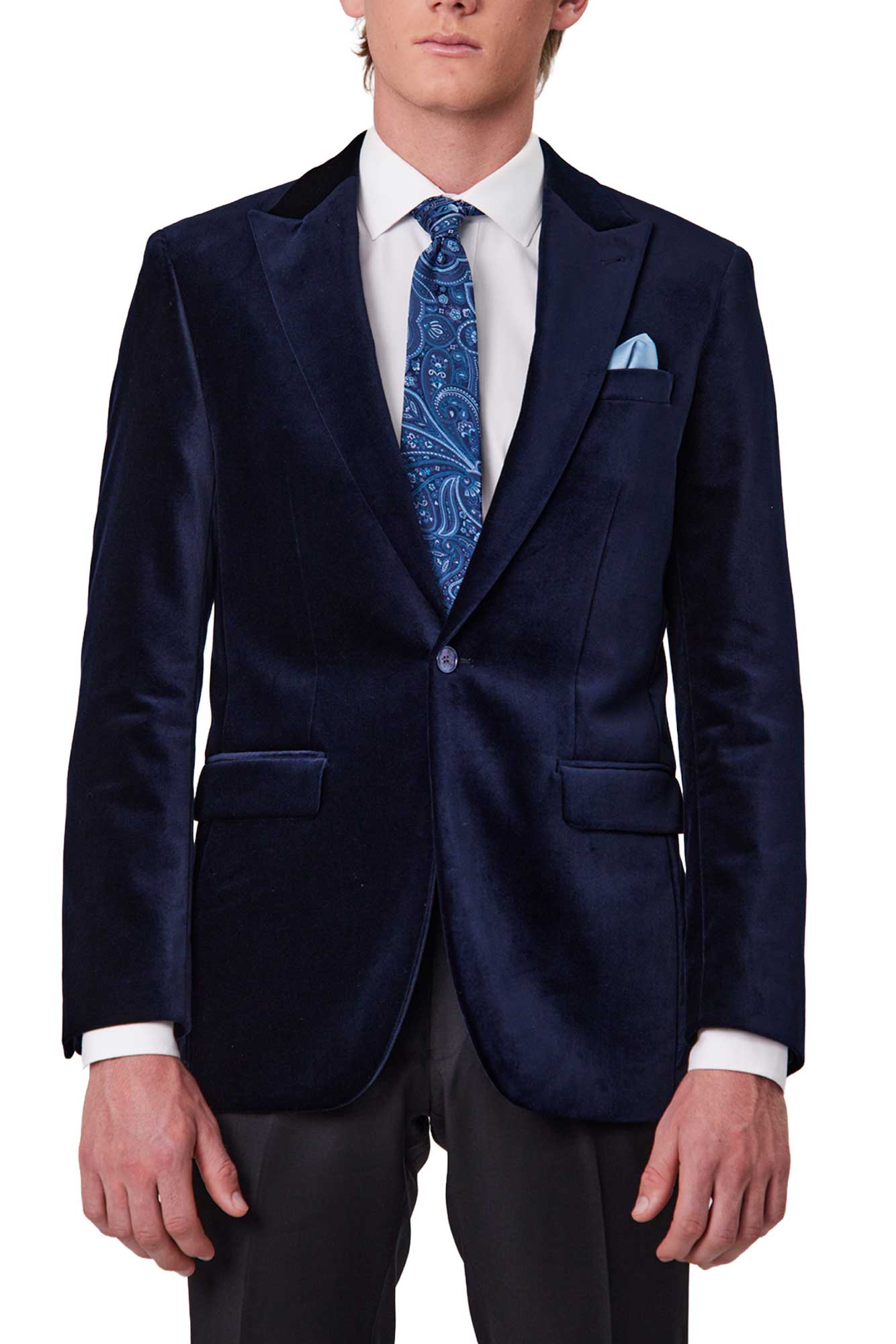 Jonah - JV9 Velvet Sports Coat - Harrys for Menswear