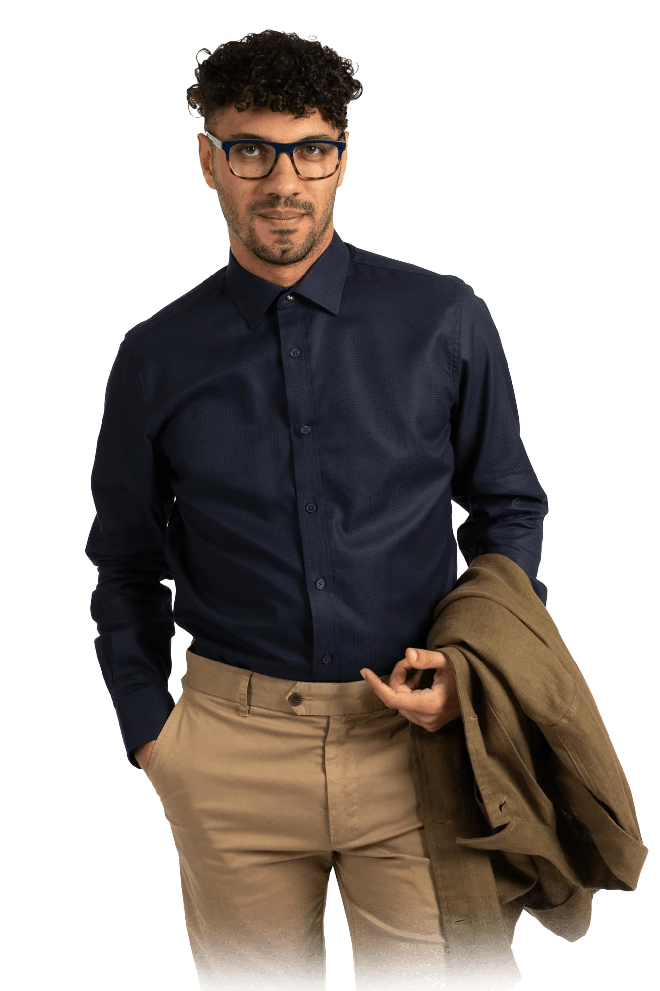 Waffle Shirt L/S JHS471 - Harrys for Menswear