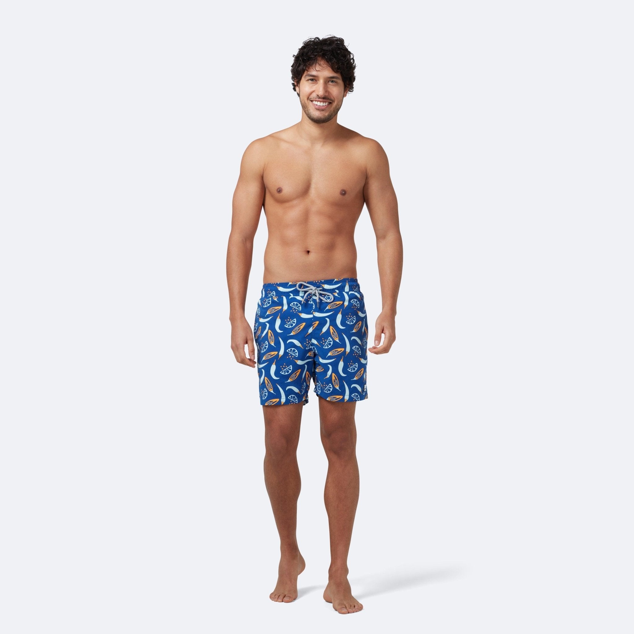 Blue & Orange Chilli - Harrys for Menswear