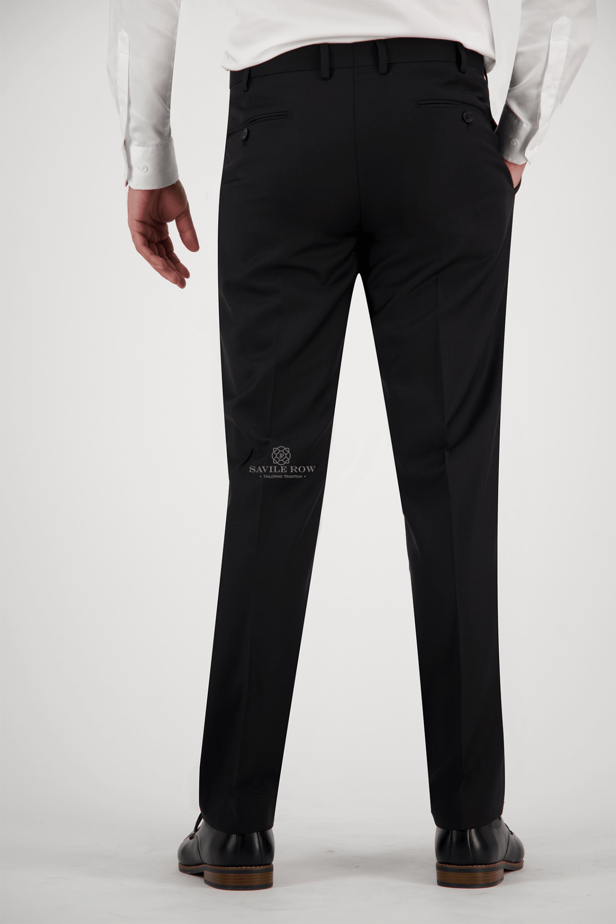D9 - Black Noah Comfort - fit Trouser - Harrys for Menswear