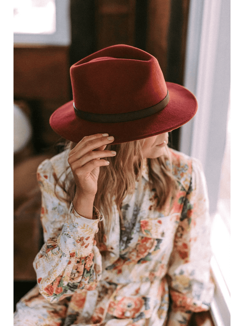 Nolan Australian Wool Fedora - Harrys for Menswear