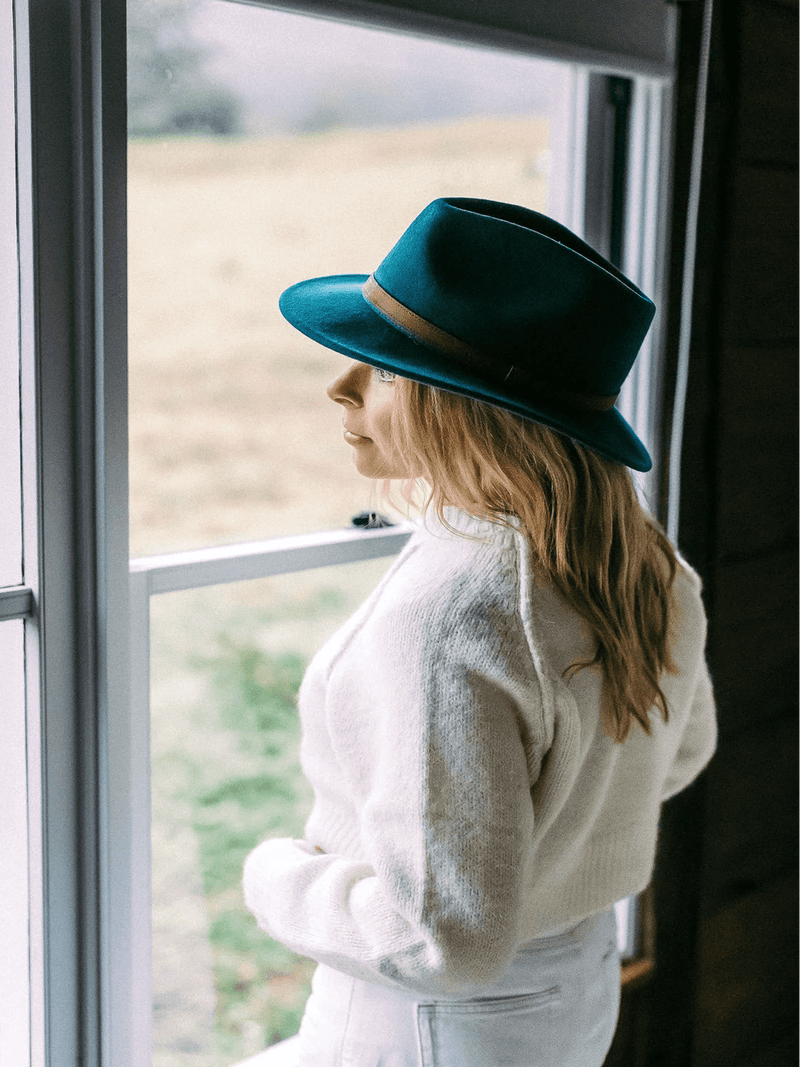Nolan Australian Wool Fedora - Harrys for Menswear