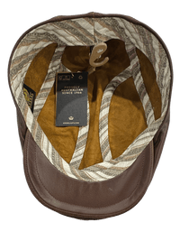 Orlando Goat Hide Dress Cap - Harrys for Menswear