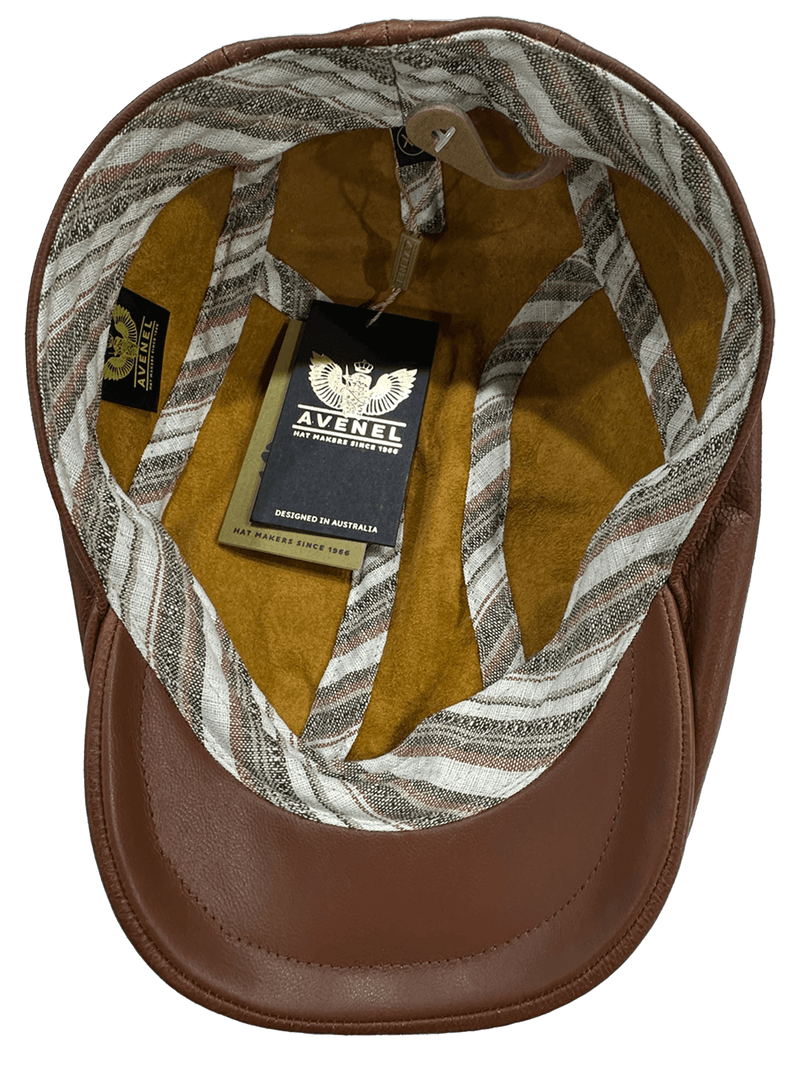 Orlando Goat Hide Dress Cap - Harrys for Menswear