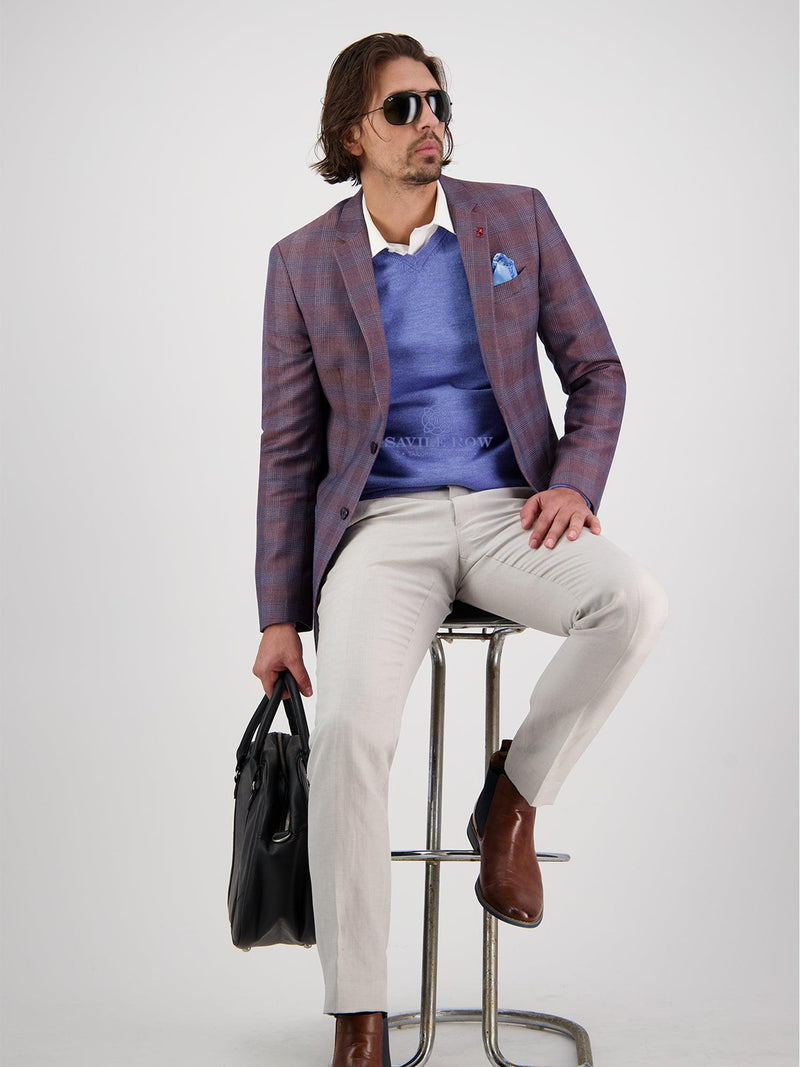 JW14 - Abram 100% Wool Sports Coat - Harrys for Menswear