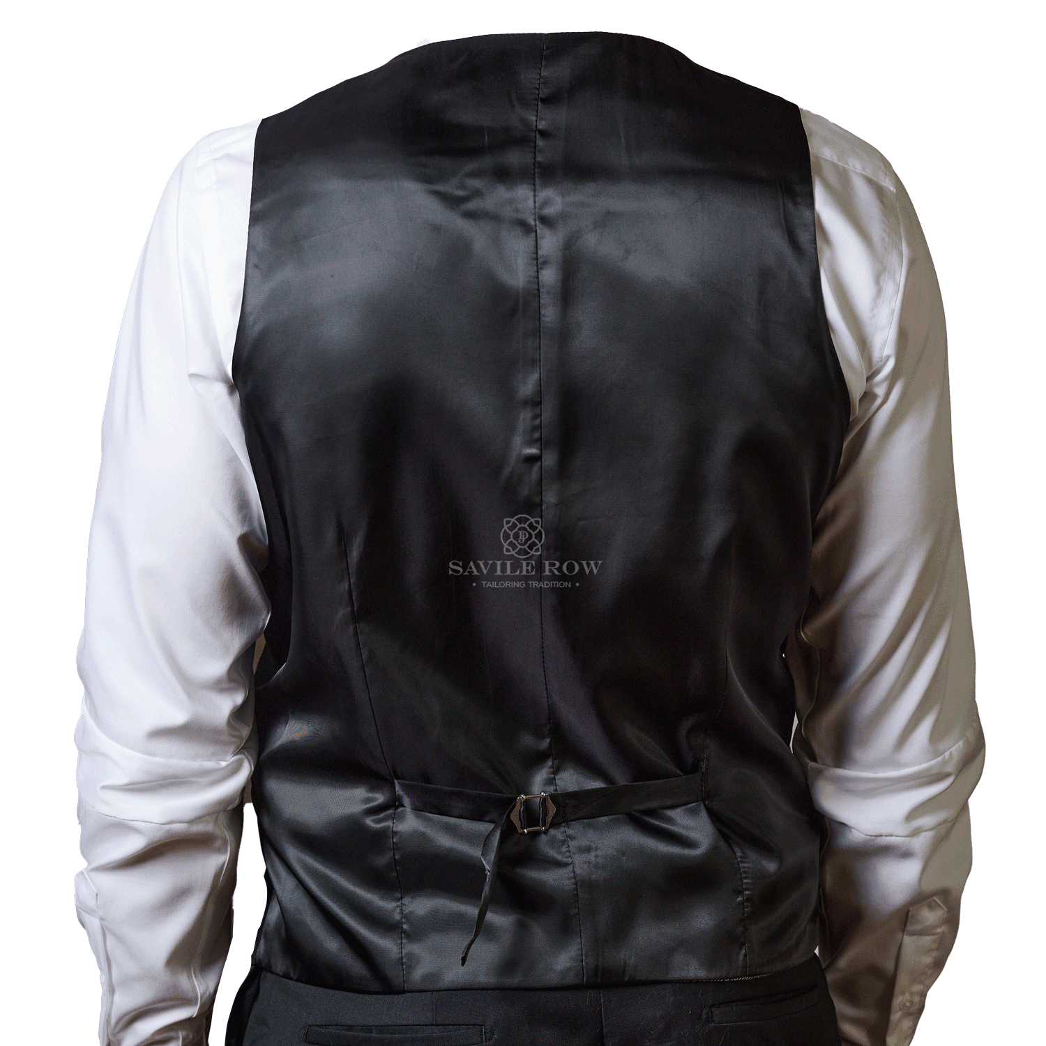 D9 - Black Saul Waist Coat - Harrys for Menswear