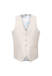 SL1 - Ecru Waistcoat - Harrys for Menswear