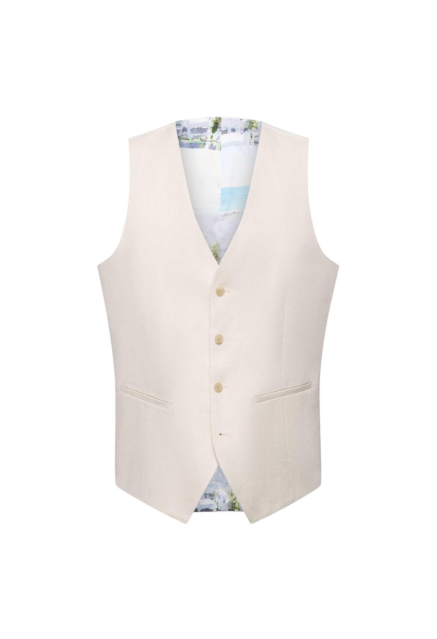 Abram Ecru - SL1 - Linen Jacket - Harrys for Menswear