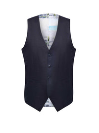 Abram Navy - SL7 - Linen Suit - Harrys for Menswear