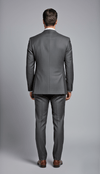 SW7 - Charcoal Abram Pin - Stripe Suit Jacket |Harrys for Menswear - Harrys for Menswear