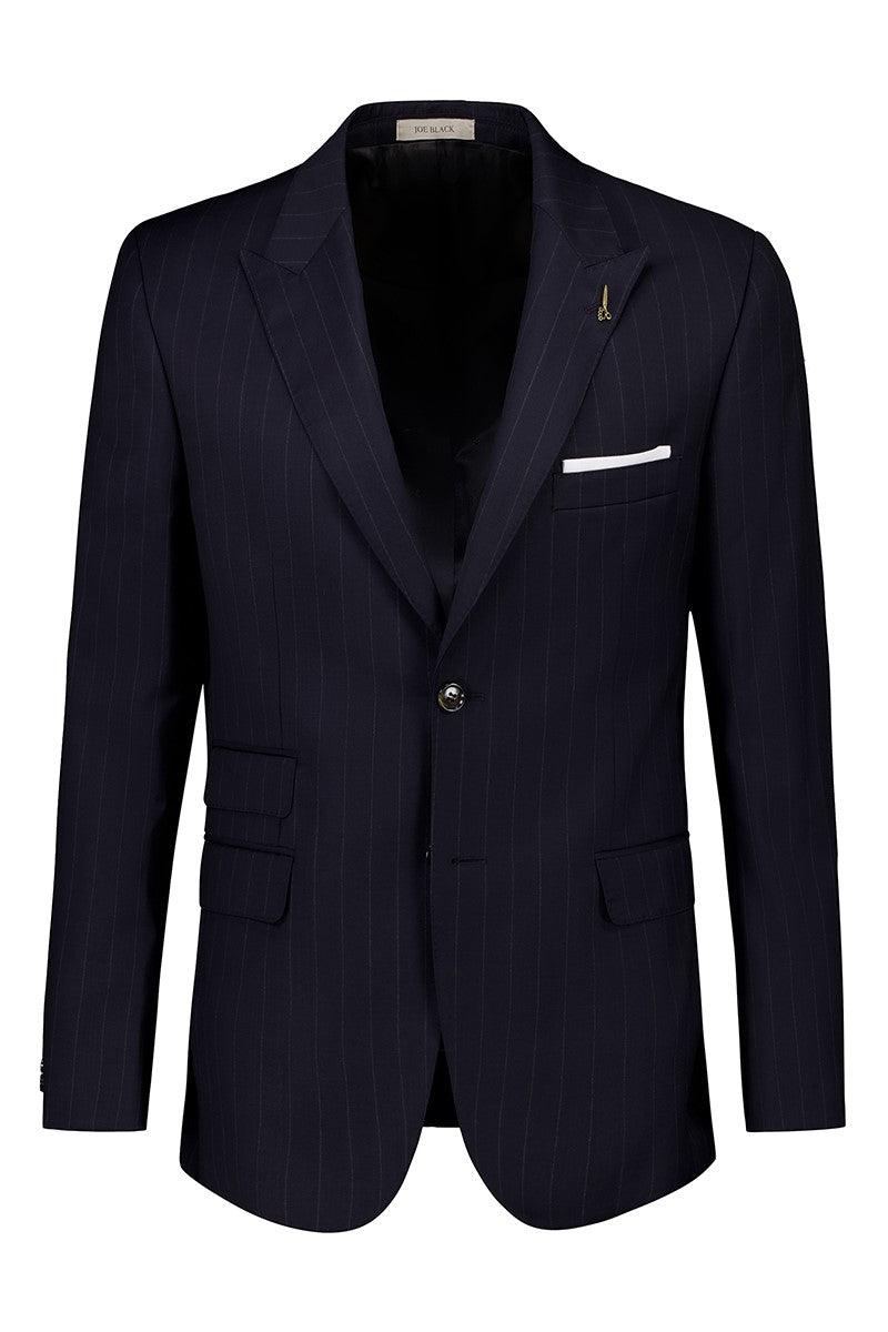 Convoy 2 Piece Pinstripe Suit by Joe Black - Harrys for Menswear
