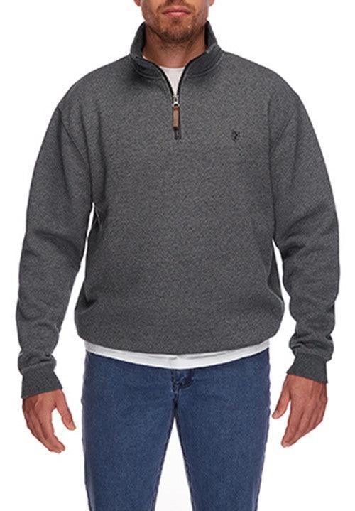 Stirling - Zip front Polo Sweat - Harrys for Menswear