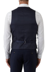 Mighty F3614 Navy - Gibson Vest - Harrys for Menswear