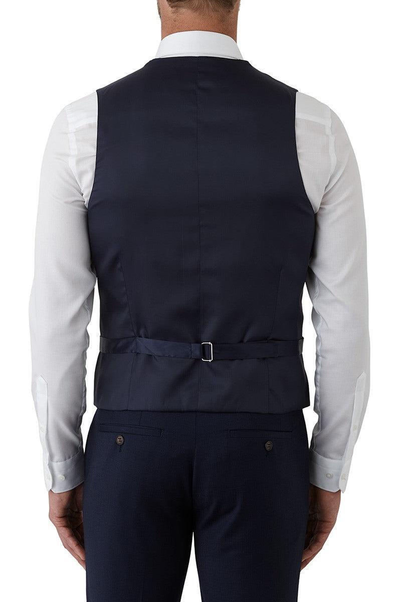 Mighty F3614 Navy - Gibson Vest - Harrys for Menswear